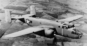 B-25A-NA (���. №&nbsp;40-2189) ������� �� ����� ���� ���� ����, ����� 9&nbsp;������� 1944&nbsp;�. �������� ��������, ��� ��������� ��� ����� ���������� ������ ������������ ����� �� ����