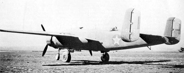 ���� B-15B � ������ 1942&nbsp;�. �������� ��������� ������������� ������� �� ���� ���� ����. ������ � ���������� ���� ������� �������� ������� ����� ���� �����