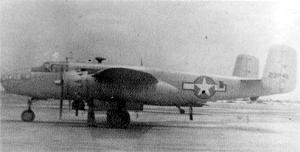 B-25C-15-NA (���. №&nbsp;42-32411) �� �����-��� ����, ������ � ������� 1946&nbsp;�. � ����� ������� �� �������� ��������� �������� ��������, ����������� ����������� ���� �������. �� ����������� ��������� � ����� ����� �������������� ���������� ���� �������������