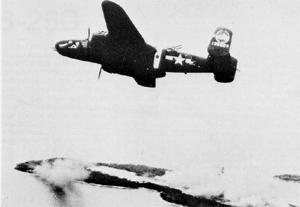 B-25D-10 �� 500-�� ��������� &laquo;����� ��������&raquo; 345&nbsp;BG &laquo;��������� �����&raquo; ��� ���������� �������� �����. ����� ������ �� �������� &mdash; ����������������� ���� 500-�� ���������