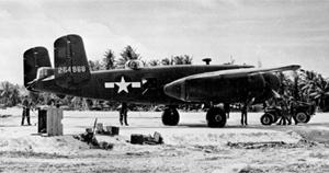 B-25G, &laquo;����� ���������&raquo; (Blondie's Vengeanse). ��� �� �������� ������� � �������� ������� �����. ����� ������ ������ ������ �� ��� ����������� ������ �������� ����� ������������ ����� � �����.