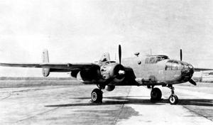 PBJ-1B, 31&nbsp;��� 1945&nbsp;�. �������� �������� �� ��������� ��������� ��������� �� ������ ������ � ���������� ������ �� ����� ������ ������. ���������� &laquo;FT&raquo; ����������, ��� ������� �������� ��������� (flight testing)