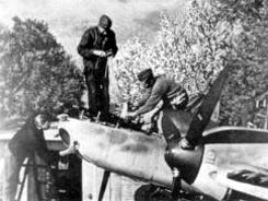 ���������� ��������� �� ������� ��������� ������� ��������� ����� Bf-110D ������� 7,92 �� ����� ������� �� ����