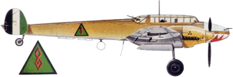 Bf-110D-3 �� 4/ZG 76, �����, ����, ��� 1941