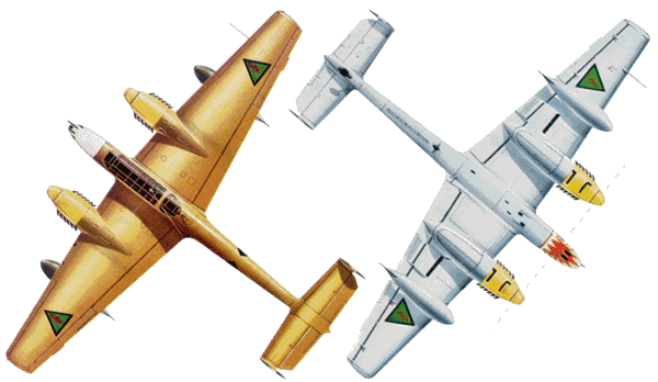Bf-110D-3 �� 4/ZG 76, �����, ����, ��� 1941