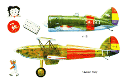 �-16 � Hawker Fury