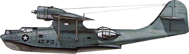 PBY-5 из VP-42, 4-я воздушная армия, Алеуты, 1942 г