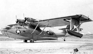 Один из 17 PBN, использовавшихся Флотом США. Клиперный наклон форштевня корпуса, полуубирающаяся турель и измененные опорные поплавки на крыльях были характерной отличительной чертой Номадов