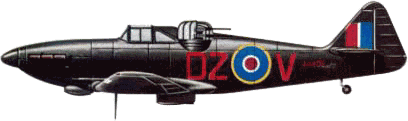 ������ ����������� ������-��� "��������" Mk.II (AA436) �� 151-�� ��������� RAF