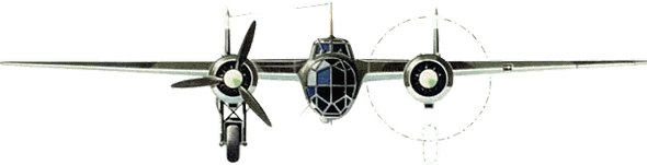 ������ Do-17Z-1 �� 1 �������� I ������ KG76, �������������� � �����-����� � �������� ������� � ����������� ������� ������ �� ���������� ������� � �������� 1940&nbsp;�