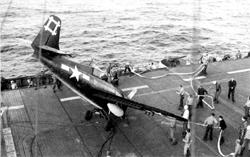 FM-2 �� VC-96 ����� �� ��� ����� ���� ��� ���� ��������� ������ ���������� ��������� "������� ���" (CVE-81), ����������� 1&nbsp;������ 1945&nbsp;�. ����� ��������� ����� �� �������. ��������� ��� �����, ��������������� ����� ������� ������������ ���������
