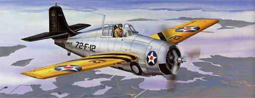 F4F-3 �� VF-72 ������ ����� ��� ���������� ����, �������� �� ������ ����������, ������� 1941&nbsp;�. ������� �� ������� ������ �� ������ � ���� - ������, ��� ��������� �� �������������� �������� ��������� � ��������� "����" (CV-7)
