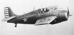 F4F-3 �� VF-8 � ������ ��������������. ������ 1942&nbsp;�. ������ ��� �� �������� "8-F-1" �������������� ��������, ��� ��������� ("F" ��� ���������������) � ����� ������ � ���������