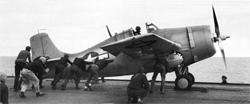 �������� ������� ������������� FM-1 �� VGF-29 �� ���������� ��������� "�����" (CVE-29) � ������ 1942&nbsp;�. ��������� �� VGF-29 ��������� � ����������� �� VGS-29 ��������� � ��������� ��������������� ��������