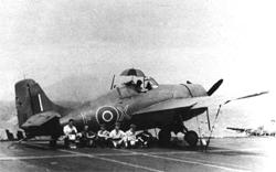 ������� Mk.V �� 846-�� ��������� � ������� ��������� ����� �� ������ ��������� "������" ����� 1944&nbsp;�. ����� ������������ ������ ���� ������� ���� ����� ���������� �� ������� ������ ����������� ������. ������ ���� ��������� � ��������, �������� �������� ������������ �����