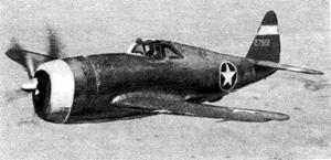 ����������� P-47D-1RE, ����������� ������� � ������ ��������� � �������� ������ (����� ��� � ����� ������ �� �������� - ����������� ������� ������� ������������)