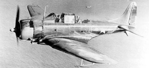 ���� SBD-5 �� VB-10 � "�����������" ������� ��������� ��������� ������� ��� ����� ����� ���� �� ��������� ������ ������ �����, �������� ������� ������ ������. ������� ������ �������� � � ��������� ����� ����� ���������� ������������ � ����� ����� �������� ��� �� ���� � ��������� ������.