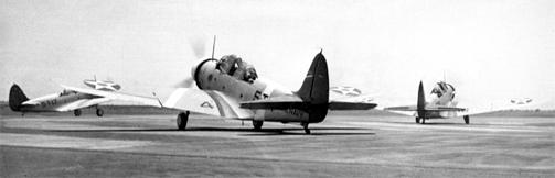 ��� TBD-1 �� VT-5 (5-T-4, 5-T-17 � 5-T-16) ��������� � ������ �� �������, ����������, � ���� 1939&nbsp;�. 5-T-16 � 5-T-17 ���� �������� � ���������� ������������ ����� ������ � 5-T-4 � ������� ����� ��� ������ ��� ������� � VT-8.