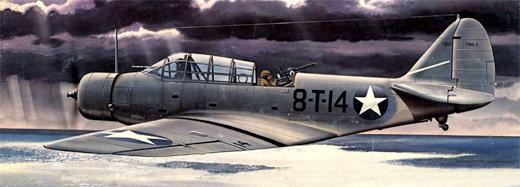 8-T-14, TBD-1 ������������ �������� ���� �� 8-�� ���������� ��������� (VT-8). ������ ��� ����� �� ����� ����� �������� ���������� � ����� ��� ������ 4&nbsp;���� 1942&nbsp;�.