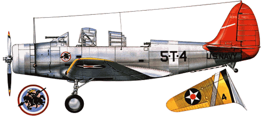 �� TBD-1 (���. ����� 0319) ����� � 1938&nbsp;�. �������� ������ ������ 5-�� ���������� ���������, ������������ �� ��������� "��������" (CV-5)