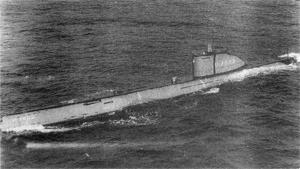 Подводная лодка U-3008 в составе ВМС США. Июль 1947 г.